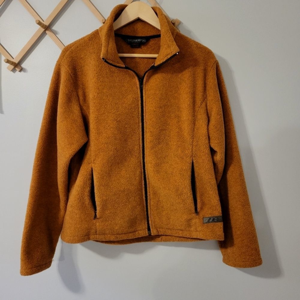 Black diamond fleece jacket full zip